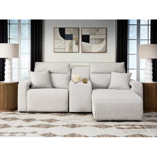 Modmax II 3-Piece Power Reclining Sectional with Chaise and Console