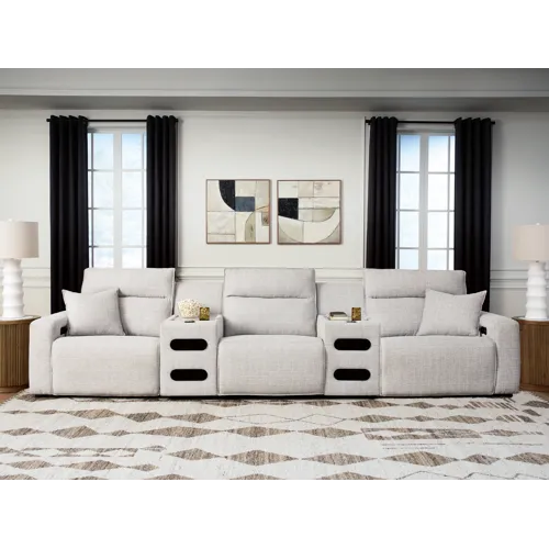 Modmax II 5-Piece Power Reclining Sectional with Audio Consoles