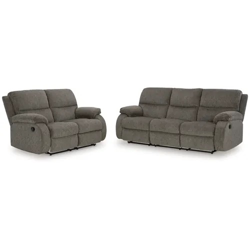 Scranto Reclining Sofa and Loveseat