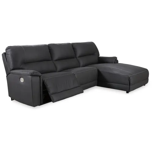 Henefer 3-Piece Power Reclining Sectional with Chaise