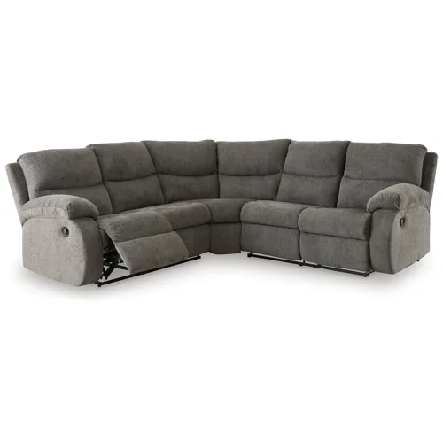 Museum 2-Piece Reclining Sectional
