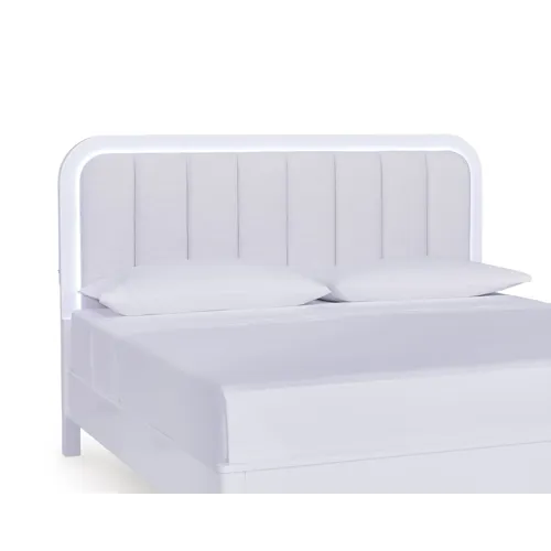 Frostlyn Queen Upholstered Panel Headboard