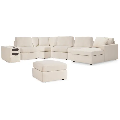 Modmax 6-Piece Sectional with Chaise and Ottoman