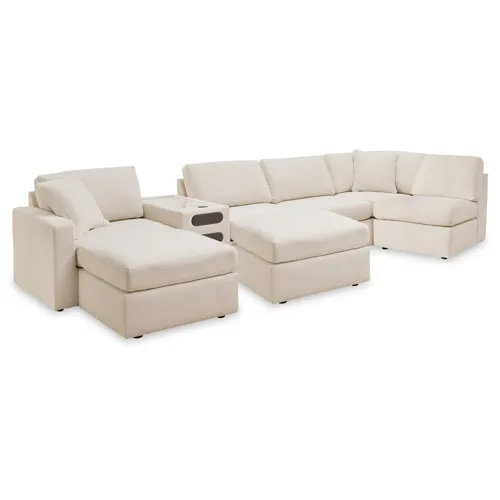 Modmax 6-Piece Sectional and 2 Ottomans