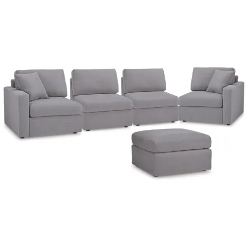 Modmax 4-Piece Sectional and Ottoman