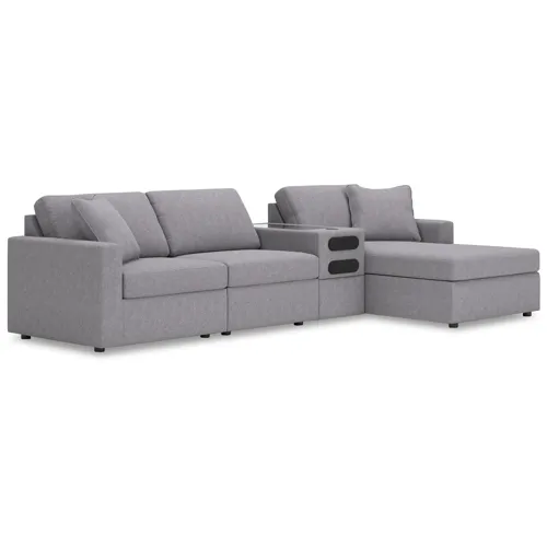 Modmax 4-Piece Sectional with Chaise