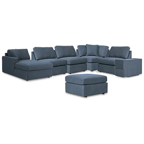 Modmax 6-Piece Sectional with Chaise and Ottoman