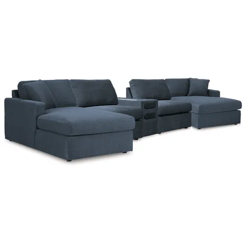 Modmax 5 Piece Sectional with Audio Console