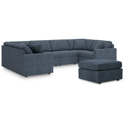 Modmax 6-Piece Sectional and Ottoman