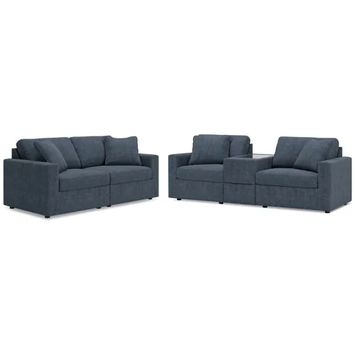 Modmax 3-Piece Sectional Sofa and 2-Piece Sectional Loveseat