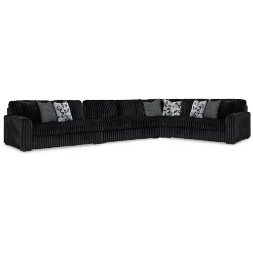 Midnight-Madness 4-Piece Sectional