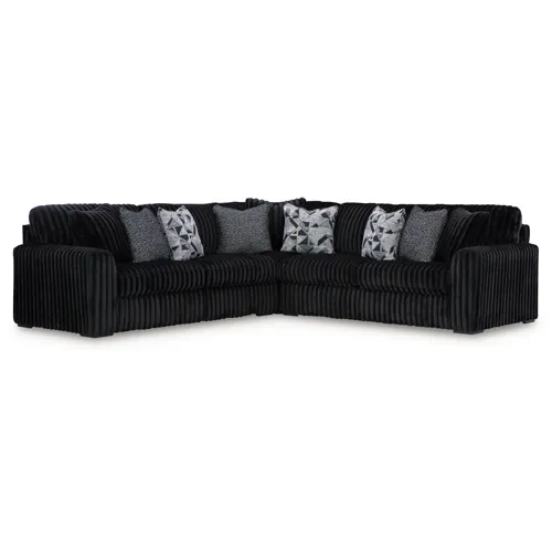 Midnight-Madness 3-Piece Sectional