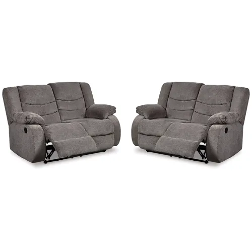 Tulen Set of 2 Reclining Loveseats