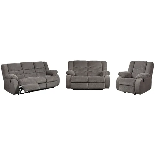Tulen Reclining Sofa, Loveseat and Recliner