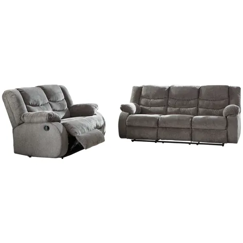 Tulen Reclining Sofa and Loveseat