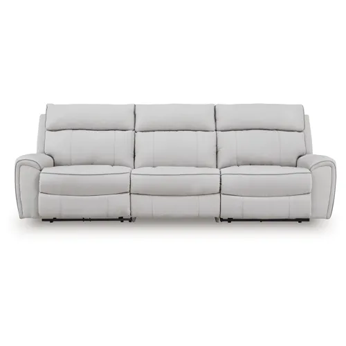 Social Pointe 3-Piece Power Reclining Sectional