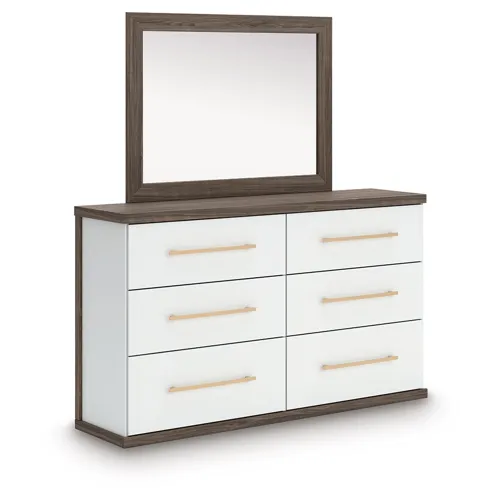 Kendanport Dresser and Mirror