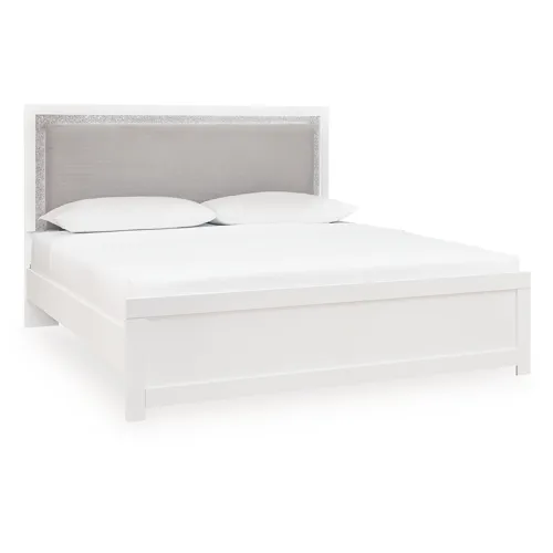 Maeling Full Upholstered Panel Bed
