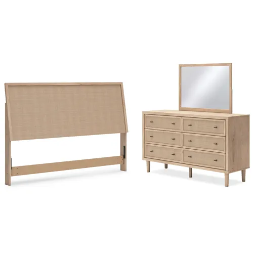 Cielden King Panel Headboard, Dresser and Mirror