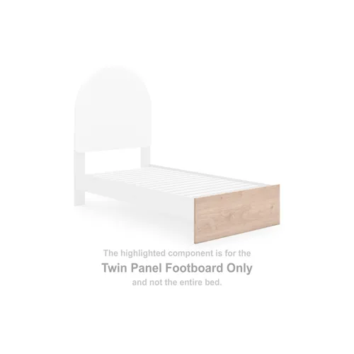 Shapella Twin Panel Footboard