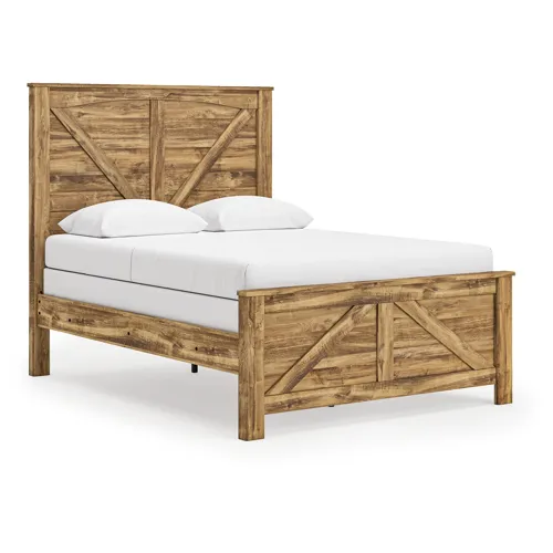 Maystonna Queen Crossbuck Panel Bed
