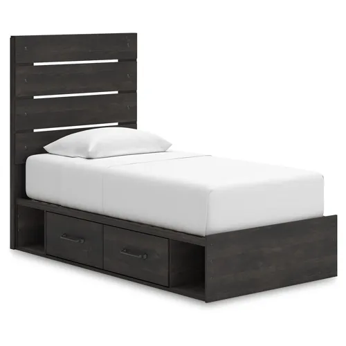 Hollivern Twin Panel Storage Bed