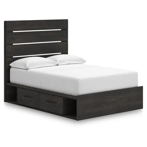 Hollivern Full Panel Storage Bed