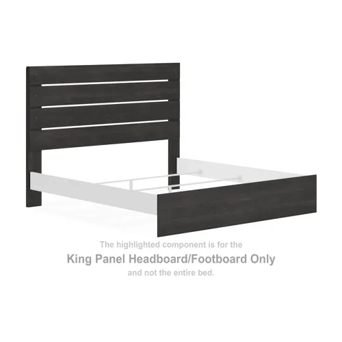 Hollivern King Panel Headboard/Footboard