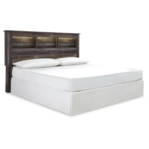 Drystan King/California King Bookcase Headboard