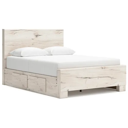 Lawroy Full Panel Bed with Storage