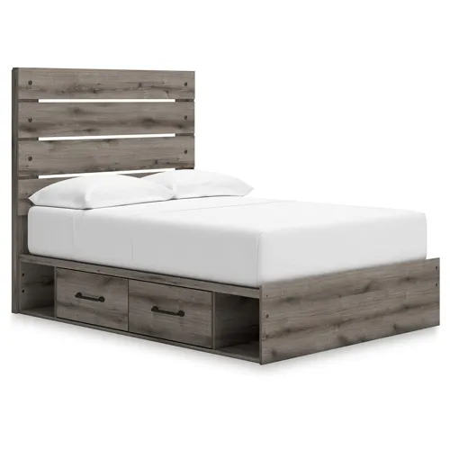 Urbanoore Full Panel Storage Bed