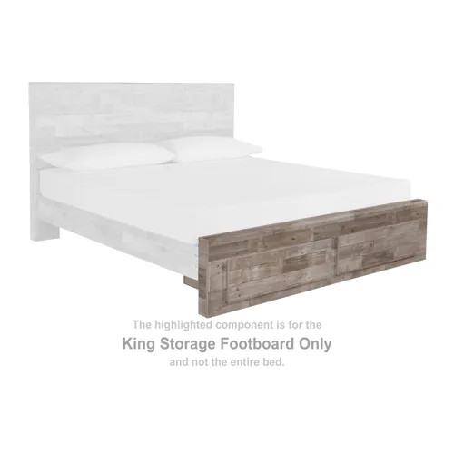 Effie King Storage Footboard