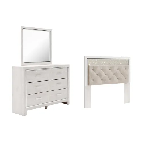 Altyra Queen Panel Headboard, Dresser and Mirror