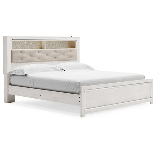 Altyra Panel Bookcase Bed