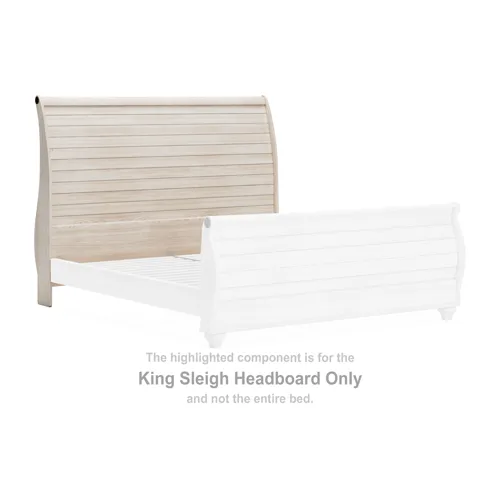 Willowton King Sleigh Headboard