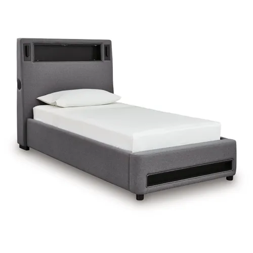Verishaw Twin Upholstered Bed