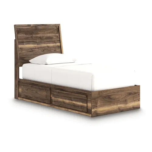 Chirason Twin Panel Bed with Storage