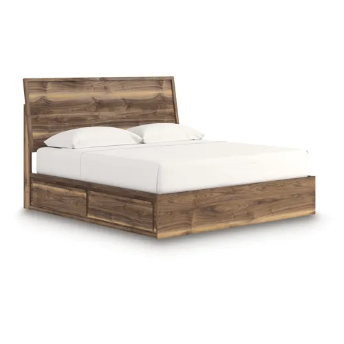 Chirason King Panel Bed with Storage