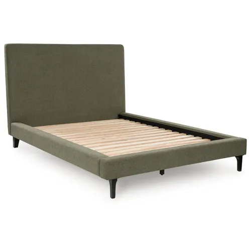 Chirason Full Upholstered Bed with Roll Slats