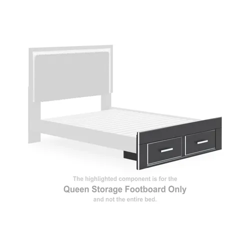 Birmonton Queen Storage Footboard