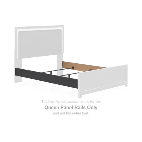 Birmonton Queen Panel Rails