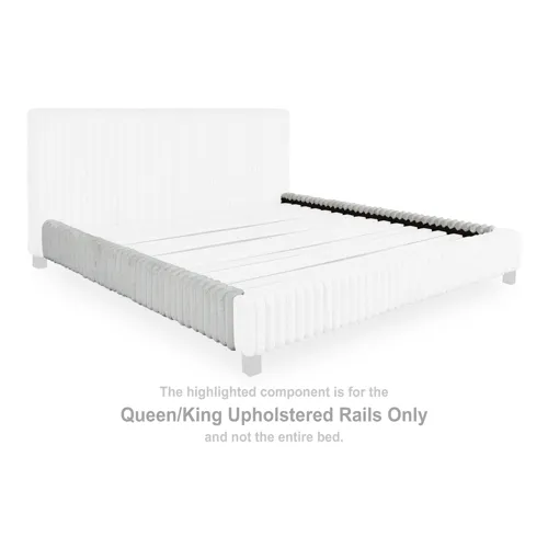 Birmonton Queen/King Upholstered Rails