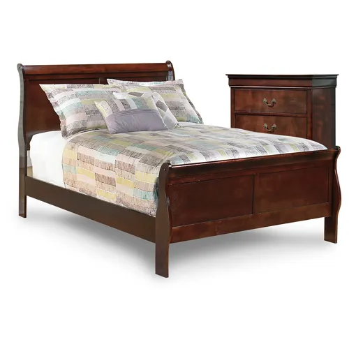 Alisdair Full Sleigh Bed and Chest
