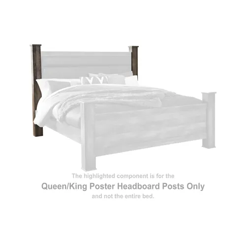 Wynnlow Queen/King Poster Headboard Posts