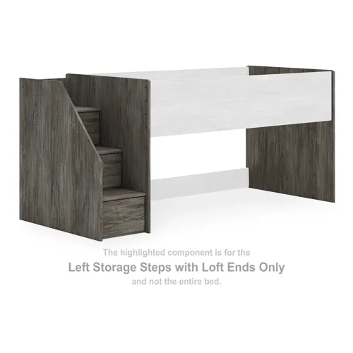 Frandern Left Storage Steps with Loft Ends