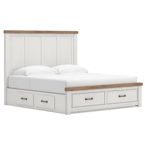 Savonport Queen Panel Storage Bed