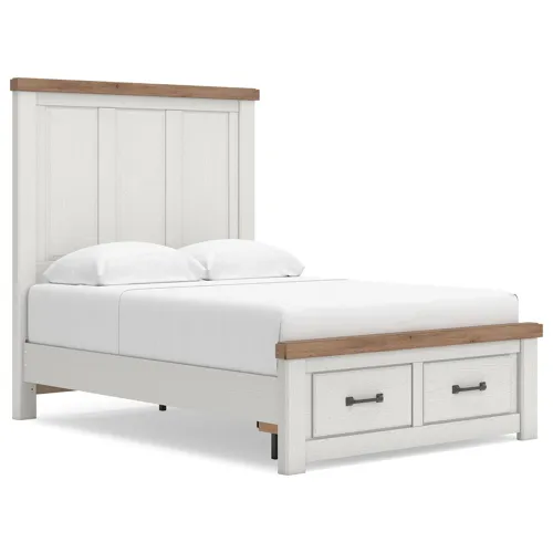 Savonport Full Panel Storage Bed