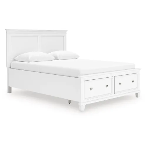 Fortman Queen Panel Storage Bed