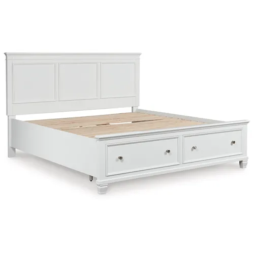 Fortman King Panel Storage Bed