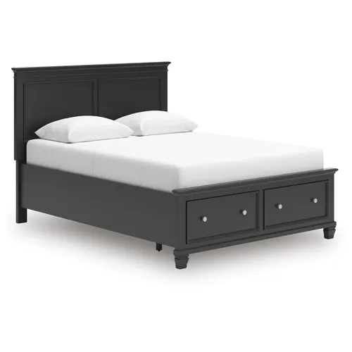Lanolee Queen Panel Storage Bed